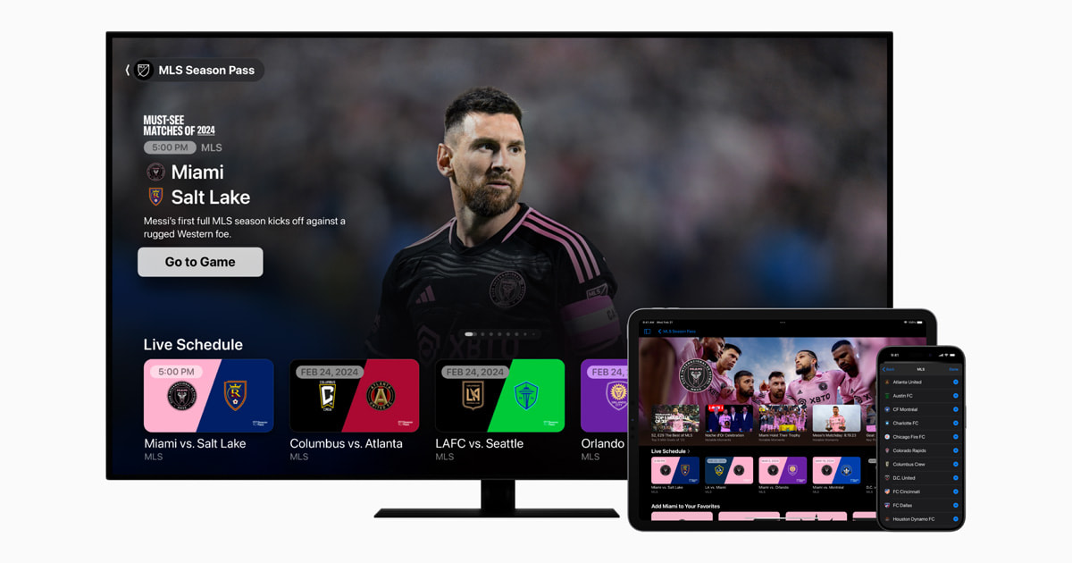 The Beautiful Game Goes Digital: Major League Soccer Kicks Off on Apple TV